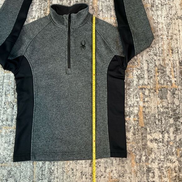 MEN’S SPYDER 1/4 ZIP CORE PULLOVER! EUC! SIZE M - Picture 6 of 10